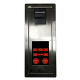 Stainless Steel Door for Bill Acceptor, Touch Panel and Speaker