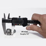 Flat Slotted 5/8" Cam Lock — Keyed Alike