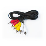 6' 3 Male RCA AV Cable
